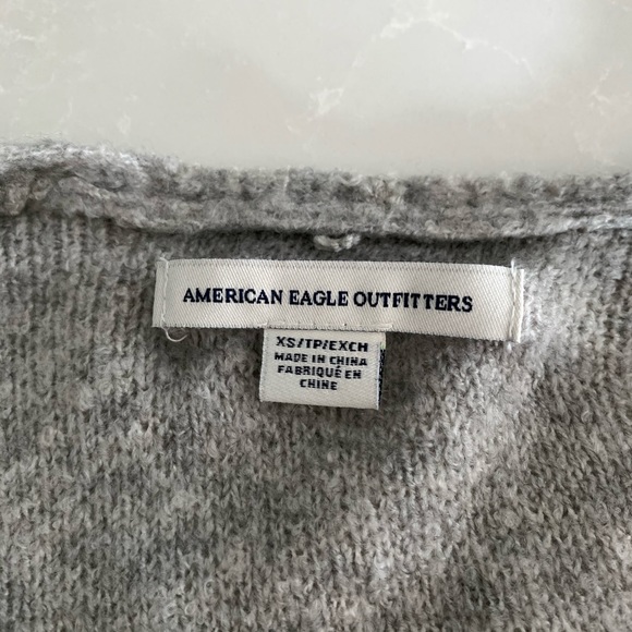 AE // Lace Up Back Detail Cardigan - Picture 6 of 6